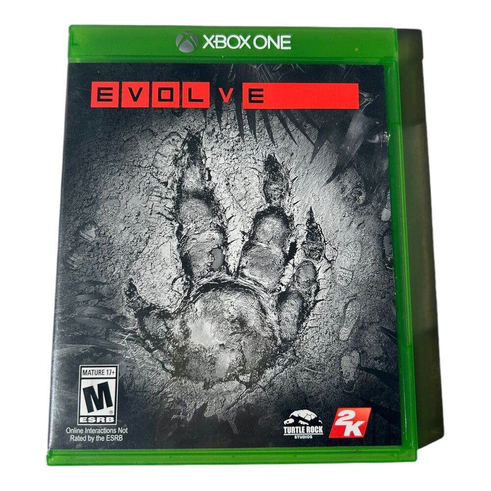 Evolve (Microsoft Xbox One, 2015) (Complete w/ Manual)